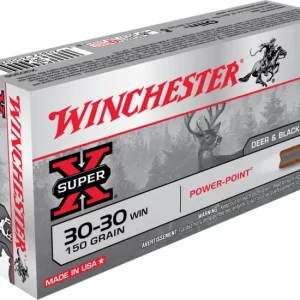 opplanet winchester super x rifle 30 30 winchester 150 grain power point brass cased centerfire rifle ammo 20 rounds x30306 main jpg