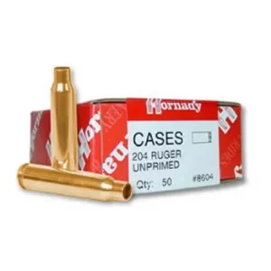 hornady cases 204 ruger